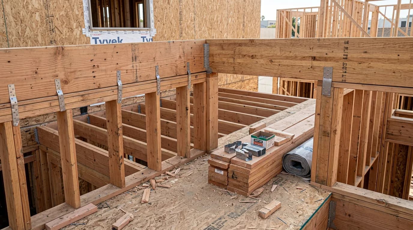 GROUND-UP CONSTRUCTION.