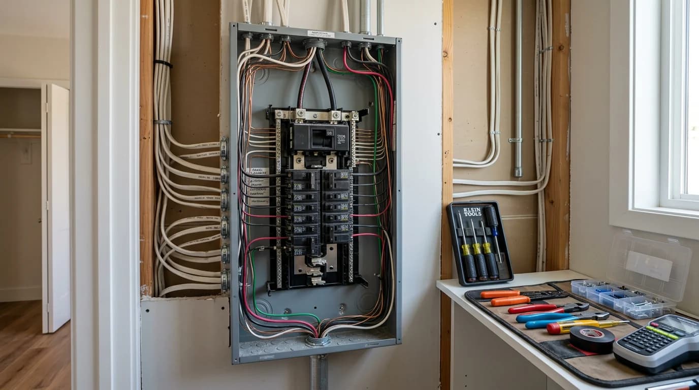 Electrical service background