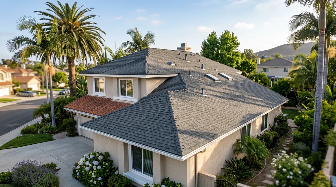 Roofing service background